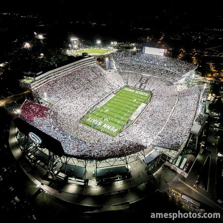 Penn State White House/White Out 2014 Penn State White Out, Penn State Game, Beaver Stadium, Penn State Football, Football Ticket, Big Ten, State College, Aerial Photo, Penn State