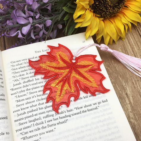 Patchwork, Thread Bookmark, Butterfly Bookmark, Leaf Bookmark, Leaf Book, Makeup Brushes Guide, History Page, Handmade Book, Paper Products