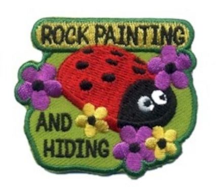 How To Take Part In The Kindness Rock Project And Earn a Fun Patch | Leader Connecting Leaders Girl Scout Daisy Activities, Girl Scout Meeting Ideas, Girl Scout Fun Patches, Girl Scout Troop Leader, Girl Scouts Cadettes, Scout Patches, Daisy Troop, Girl Scout Patches, Art Maker