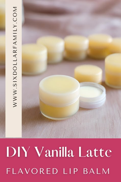 Discover the sweet satisfaction of our DIY vanilla lip balm recipe. Indulge in the luxurious blend of natural ingredients, creating a frugal and delightful lip care solution. Elevate your beauty routine with this easy-to-make vanilla-infused balm – because self-care should be as sweet as vanilla! Diy Natural Chapstick, Diy Beeswax Chapstick Recipe, Lip Balm Without Beeswax Diy, Beeswax Lip Balm Recipe, Diy Lip Balm Without Beeswax Easy, Diy Chapstick, Coffee Lip Balm, Vanilla Bean Chapstick, Diy Beauty Products