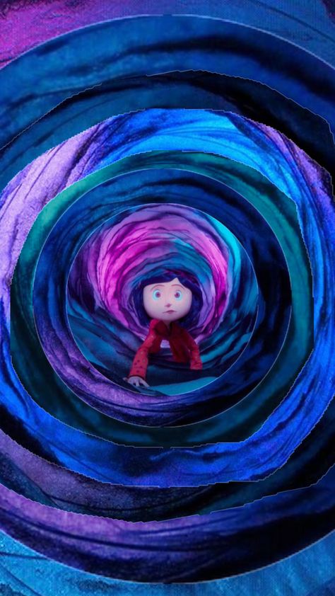 This took so long 😭 i couldnt figure out how to animate it for like 30 mins but i got it :) #coraline#tunnel#spinning#coralinetunnel#coralinejones Coraline Tunnel, Coraline Drawing, Coraline Tattoo, Coraline Art, Coraline Movie, Coraline Aesthetic, Coraline Jones, Halloween Wallpaper Cute, Halloween Wallpaper Iphone