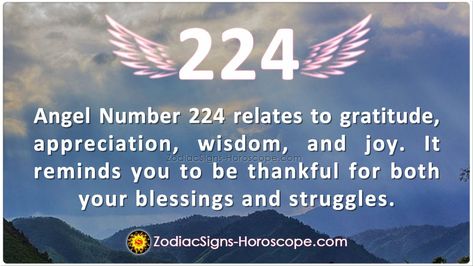 Angel Number 224 Meaning: Be Thankful | 224 Angel Number 224 Angel Number Meaning, 224 Tattoo Meaning, 224 Angel Number, 224 Meaning, Angel Number 666, 555 Angel Numbers, Angel Number 888, Omerta Tattoo, Numerology Numbers