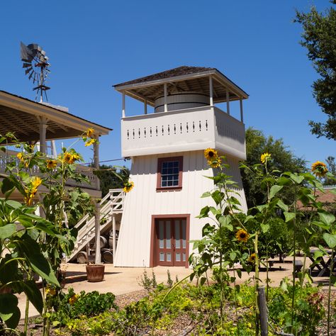 Tank House and Water Tank | Your Audio Tour Water Tank Landscaping, Water Tanks Architecture, Water Tank Design Architecture, Water Tower Design, Water Tank Tower Design, Overhead Water Tank Design For Home, Water Tank Stand Design, Water Tank House, Water Tank Ideas Home