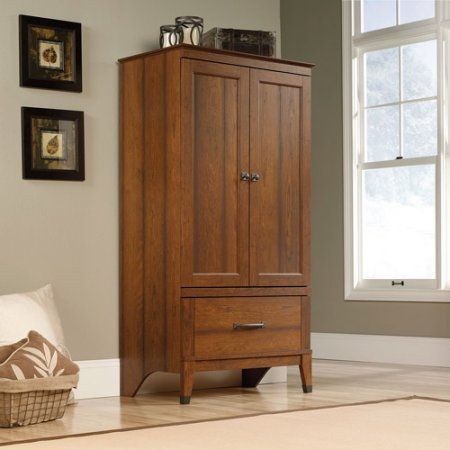 Sauder Carson Forge Armoirebestproductscom Beautiful Bedroom Furniture, Wardrobe Storage Cabinet, Armoire Wardrobe Closet, Armoire Storage, Armoire Dresser, Wardrobe Space, Wood Armoire, Armoire Dressing, Bedroom Armoire