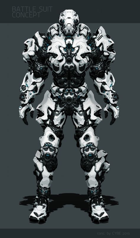 Suit Concept Art, Sci Fi Armor, Futuristic Armor, Futuristic Armour, Mech Suit, Battle Suit, Arte Robot, Power Armor, A Robot