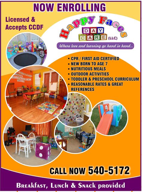 Like space bubbles Daycare Creative Ads, Childcare Advertising Ideas, Home Daycare Flyer Ideas, Preschool Flyer Design, Nursery Flyer Design, Daycare Flyers Templates Free, Daycare Flyers Ideas, School Pamphlet, Daycare Advertising Flyers