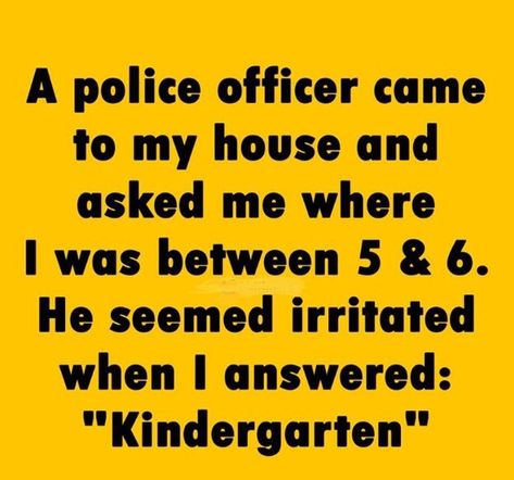 Police Jokes, Punny Jokes, Funny Day Quotes, Funny Puns Jokes, Hilarious Jokes, Corny Jokes, Jokes And Riddles, Funny Jokes For Adults, Funny Thoughts