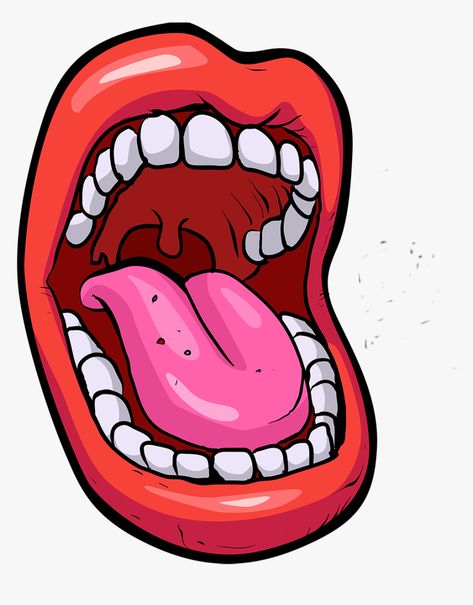 Big Mouth Cartoon, Open Mouth Drawing, Screaming Drawing, Mouth Cartoon, Cartoon Mouths, Phonetic Alphabet, Mouth Drawing, Phonics Instruction, Graffiti Cartoons