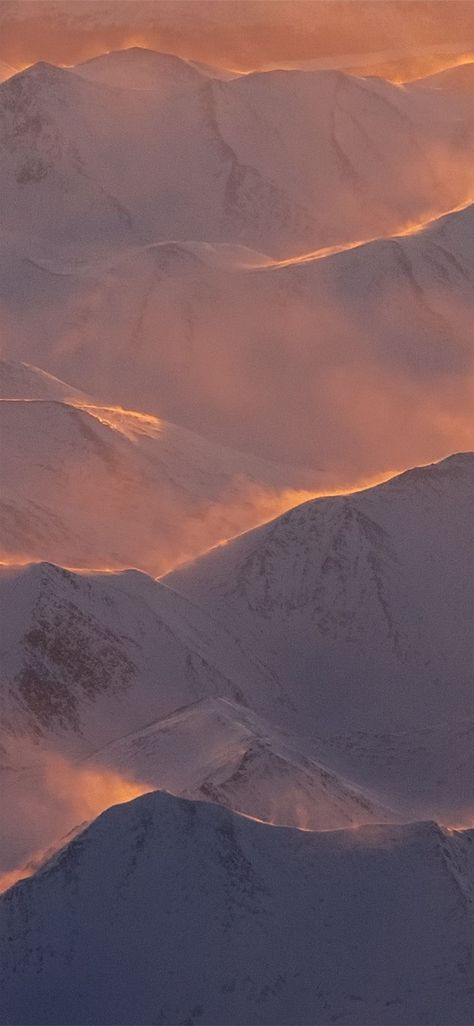 alaska mountains range morning #mountains #nature #morning #iPhoneXWallpaper Alaska Wallpaper, Alaska Mountains, Color Studies, Samsung Wallpaper, Mountain Range, Planet Earth, Phone Wallpapers, Aesthetic Photography, Mobile Wallpaper