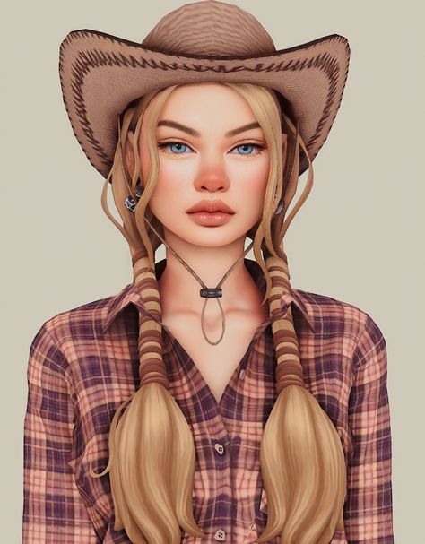 Charlotte Review + CC list/cc folder | Ladybugtrait Ts4 Country Clothes, Sims 4 Sheriff Cc, Cowgirl Outfits Sims 4 Cc, Sims 4 Cc Maxis Match Cowboy, Sims 4 Native American Cc Hair, Sims 4 Maxis Match Cc Creators, The Sims 4 Cowgirl Cc, Sims4 Western Cc, Sims 4 Cc Country Clothes Patreon