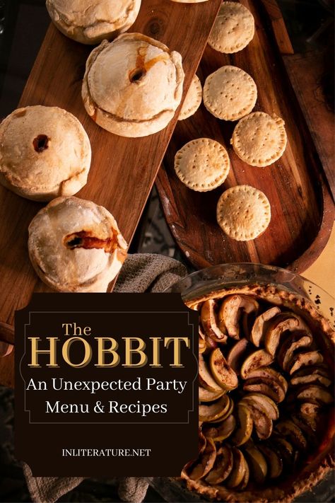 Transport your guests to a cosy Hobbit hole, with these tips and tricks from decorating to an Unexpected party menu. The Hobbit Food Recipes, Hobbit Stew Recipe, Elven Lembas Bread, Hobbit Bread Recipe, Hobbit Pantry Bilbo Baggins, Hansel And Gretel Food Ideas, Hobbit Breakfast Recipes, Lord Of The Rings Movie Night Food, The Hobbit Decorations