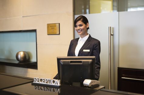 What job titles can be found in the hospitality industry? Browse this list of jobs in a restaurant, hotel, resort, conference center, or another venue. List Of Careers, Receptionist Jobs, Room Attendant, Job Titles, Hotel Jobs, Tourism Management, Reception Counter, Hotel Reception, Hotel Industry