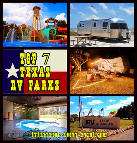 The Top 7 Texas RV Parks What To Take Camping, Rv Camping Trips, Camping Things, Camping Baby, Camping Essentials List, Camping In Texas, Best Rv Parks, Rv Resorts, Rv Campsite