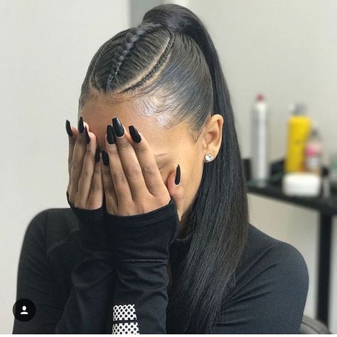 Frozen Hairstyles, Braids Summer, Women Braids, High Ponytail Hairstyles, Sleek Ponytail Hairstyles, Black Ponytail Hairstyles, Afro Textured Hair, Braided Ponytail Hairstyles, Hair Summer