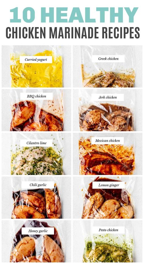 Holiday Meats, Chicken Breast Marinade Recipes, Healthy Chicken Marinade, Chicken Breast Marinade, Easy Chicken Marinade, Chicken Marinade Recipes, Chicken Marinade, Marinade Recipes, Chicken Marinades