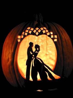 Bride and Groom pumpkin | Weddings, Style and Decor, Do It Yourself | Wedding Forums | WeddingWire Pumpkin Carving Designs Disney, Cute Pumpkin Carving Ideas For Couples, Cute Couple Pumpkin Carving, Couples Pumpkin Carving Ideas, Tangled Pumpkin Carving, Cinderella Pumpkin Carving, Princess Pumpkin Carving, Couples Pumpkin Carving, Couple Pumpkin Carving