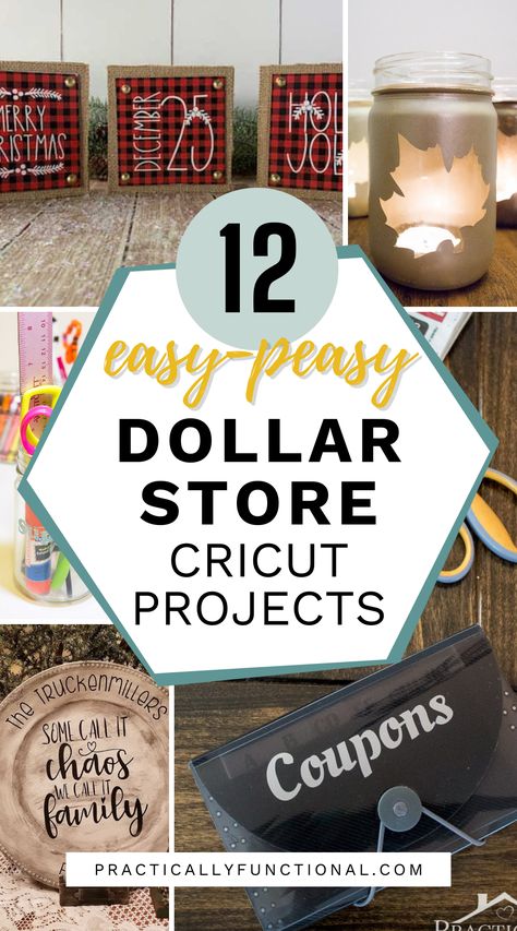 Upcycling, Silhouette Gift Ideas, Cricuit Ideas Diy Projects Easy, Homemade Gifts Cricut, Cheap Cricut Christmas Gifts, Cricut Items To Sell Craft Fairs, Crafts To Make With A Cricut, Beginners Cricut Projects, Ways To Make Money With Cricut