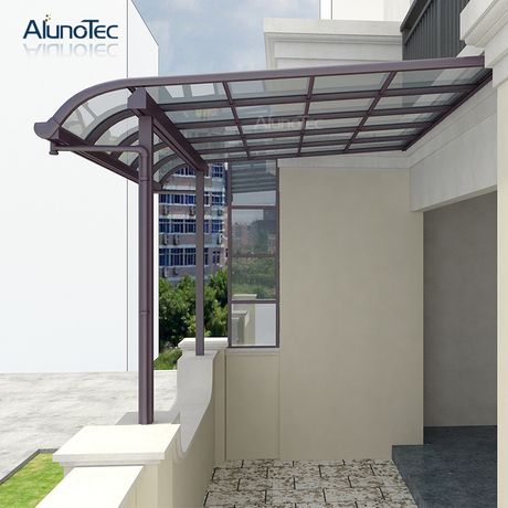 Hot Sale Factory Direct Sun Shade Awning Pergola Polycarbonate Front Door Canopy - Buy door canopy, awning canopy, front door canopy Product on Aluminum Pergola-AlunoTec Garden Pergola Ideas, Decking Pergola, Pergolas Ideas, Pergola Lights, House Pergola, Pergola Construction, Outdoor Seating Ideas, Pergola Porch, Fire Pit Pergola