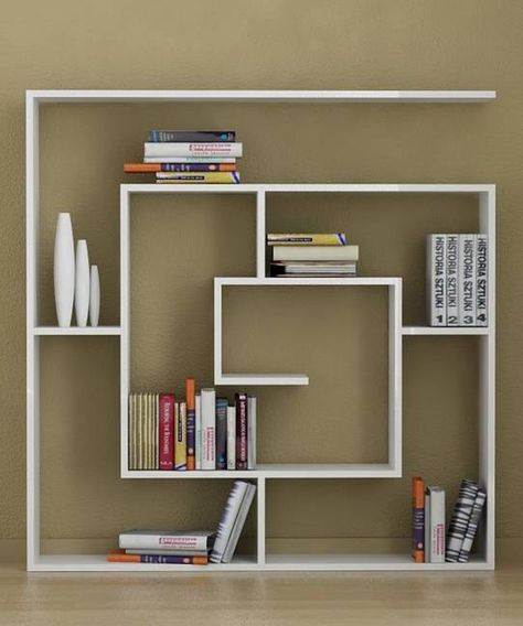 21 Creative Storage Ideas for Books, Modern Interior Design with Wall Shelves Shelf Decorating, Unique Wall Shelves, Shelf Decorations, Honey Decor, Unique Bookshelves, Minimalist Dekor, Minimalist Furniture Design, Creative Bookshelves, Minimalist Shelves