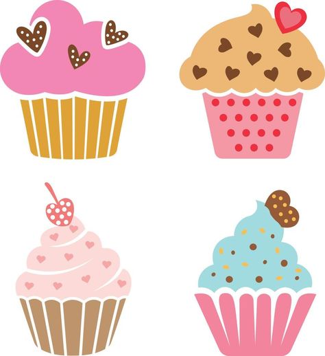 cupcakes set vector, hand drawn dessert illustration in cartoon style isolated Tufting Ideas, Cupcake Illustration, Cupcake Vector, Dessert Illustration, Cute Cupcakes, Vector Hand, Cartoon Style, Cartoon Styles, Food Art