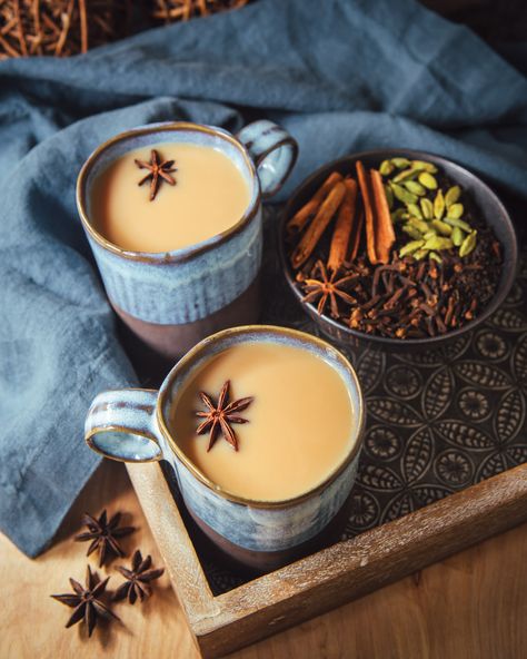 The winter season brings more than nourishing meals; libations from around the globe make for a festive fireside or gathering of family and friends. Tea Photography, Green Cardamom, Spiced Wine, Cozy Drinks, Winter Tea, Mexican Hot Chocolate, Spice Tea, Masala Chai, Spiced Coffee