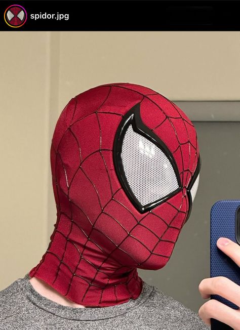 Spider Man Costume Ideas, Easy Cosplay Men, Spiderman Costume Men, Spiderman Suit, Spider Man Cosplay, Spider Man Mask, Dc Costumes, Spiderman Outfit, Batman Comic Wallpaper