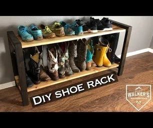 Build A Shoe Rack, Boot Shoe Rack, Space Shoes, Rustic Shoe Rack, Rustic Boots, Modern Shoe Rack, Wood Shoe Rack, Diy Shoe Rack, Boot Rack