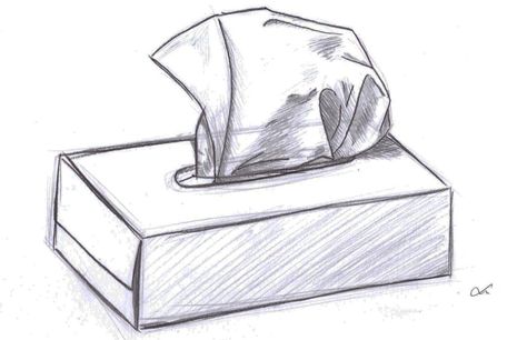 Tissue Box Drawing, Box Drawing Easy, Tissue Drawing, Easy Still Life Drawing, Box Drawing, Basic Sketching, Sketch Box, Life Sketch, Architecture Drawing Sketchbooks