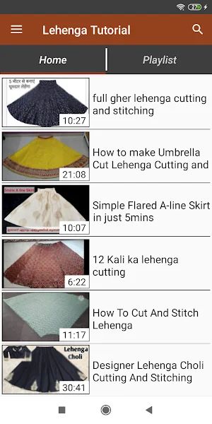 Saree Lehenga Stitching, Stitching Videos, Lehenga Simple, Stitch Videos, Ruffle Lehenga, Beauty Apps, Simple Lehenga, Cotton Lehenga, Anarkali Lehenga