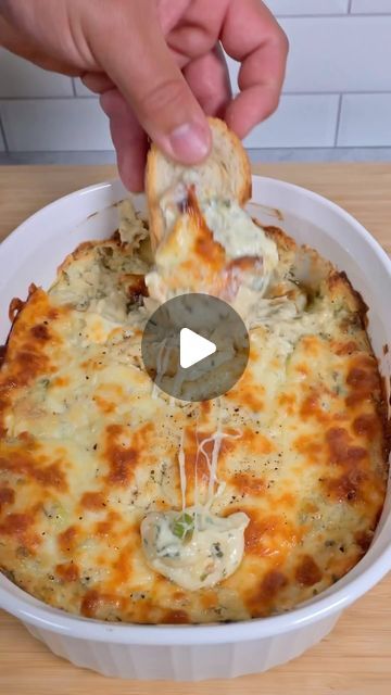 @thefeedfeed on Instagram Garlic Cheesy Bread, Rosemary Salt, Shaved Parmesan, Italian Parsley, Garlic Dip, Cheese Bake, Bread Dip, Cream Cheese Dips, Appetizers Easy Finger Food