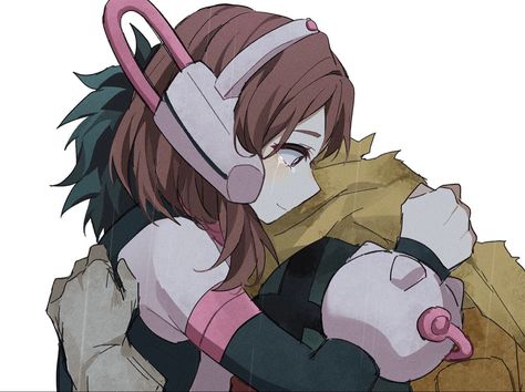 Deku And Uraraka, Deku X Uraraka, Ochaco Uraraka, Deku Boku No Hero, Best Anime Drawings, Ochako Uraraka, My Hero Academia Shouto, Hero Wallpaper, My Hero Academia Episodes