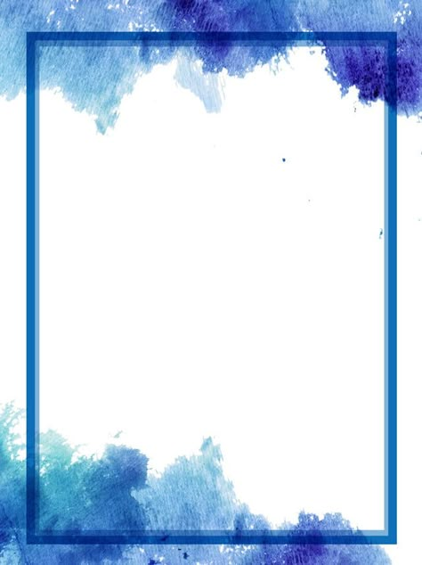 Blue Ink Traditional Border Background Portfolio Kindergarten, Professional Illustration, Drawing Collection, Blue And White Wallpaper, Blue Background Wallpapers, Frame Border Design, Retro Background, Prints Design, Creative Background