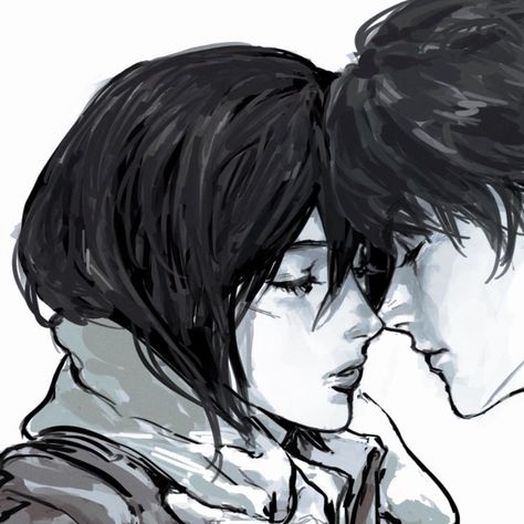 Mikasa X Eren, Kubo And The Two Strings, Animes Emo, Images Hello Kitty, Eren Aot, Shojo Anime, Eren X Mikasa, Image Swag, Eren And Mikasa