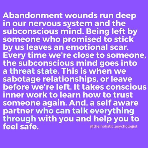 Heal Abandonment Wound, Abandonment Wound Shadow Work, Healing Abandonment Issues, Abandonment Wound Healing, Abandonment Healing, Healing Abandonment, Wounds Quotes, Core Wounds, Emotional Abandonment