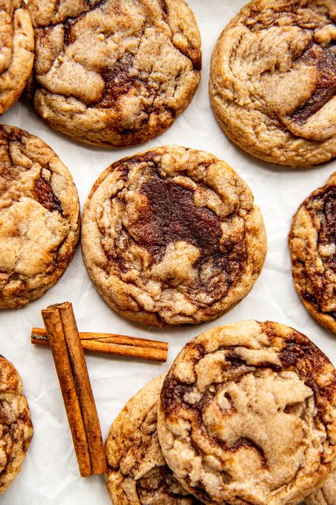 Cinnamon Cookies Christmas Cookies Cinnamon, Chewy Cinnamon Cookies, Cinnamon Coffee Cake Cookies, Cinnamon Peanut Butter Cookies, Cinnamon Twist Cookies, Cinnamon Cookies Recipe Easy, Cozy Cookie Recipes, Cinnamon Bun Cookies, Churro Cookies Recipes