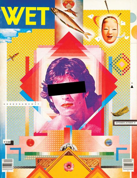 Wet_magazine_April_Greiman_and_Jayme_Odgers Postmodernism, 1980s Interior Design, April Greiman, Lecture Poster, Conceptual Understanding, Retro Renovation, Design Course, Design Program, History Design