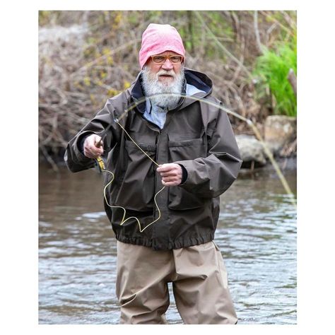 Art & Athletics on Instagram: “@letterman wearing Pro Line waders & a Simms jacket while fly fishing c., 2019 via: @veryadvanced” Tyson Chandler, Kelly Oubre Jr, Kelly Oubre, Canadian Tuxedo, Lord Of The Flies, Ivy Style, Chris Rock, Retirement Plan, David Letterman