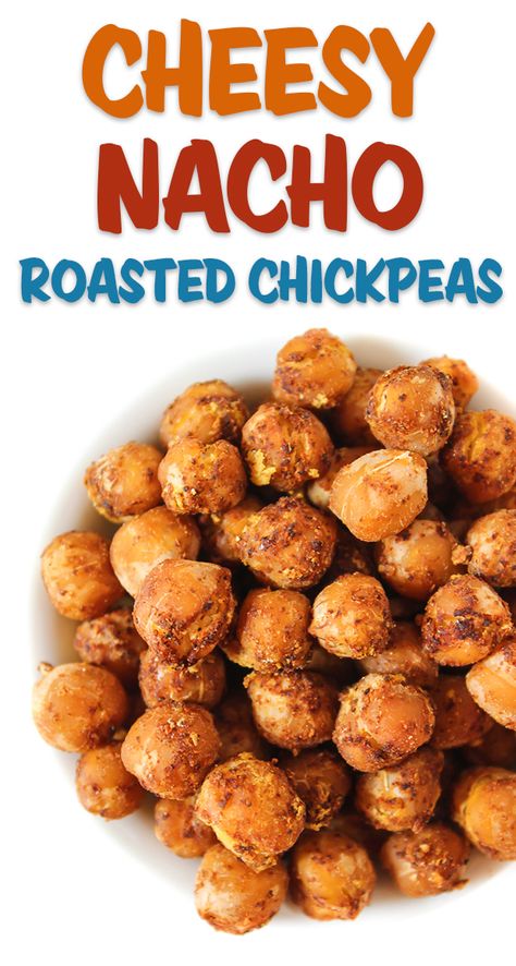 The Garden Grazer: Cheesy Nacho Roasted Chickpeas Garden Grazer, Chickpea Recipes Roasted, Cheesy Nachos, Chickpea Snacks, Nutritional Yeast Recipes, Healthy Vegan Snacks, Chickpea Recipes, Roasted Chickpeas, Trail Mix