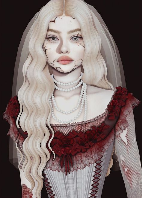 Ghost sim overview + CC list /cc folder | Patreon Sims 4 Morticia Addams, Sims 4 Cc Vampire Nails, Sims 4 Halloween Makeup Cc, Sims 4 Vampire Makeup, Sims 4 Elvira Cc, Victorian Gothic Sims 4 Cc, Sims 4 Cc Vampire Skin Details, Sims 4 Warlock Cc, Sims Cc Goth Makeup