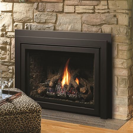 Surrounds For Gas Fireplace, Vented Gas Fireplace Insert, Fireplace Modern, Home Heating Systems, Tall Fireplace, Direct Vent Gas Fireplace, Direct Vent Fireplace, Gas Insert, Fireplace Fronts