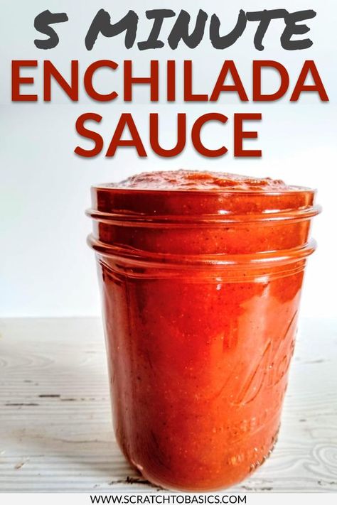 Sauce From Tomato Paste, Sauce With Tomato Paste, Easy Enchilada Sauce, Recipe Using Tomatoes, Enchilada Sauce Recipe, Enchilada Sauce Easy, Recipes With Enchilada Sauce, Easy Enchiladas, Homemade Enchilada Sauce