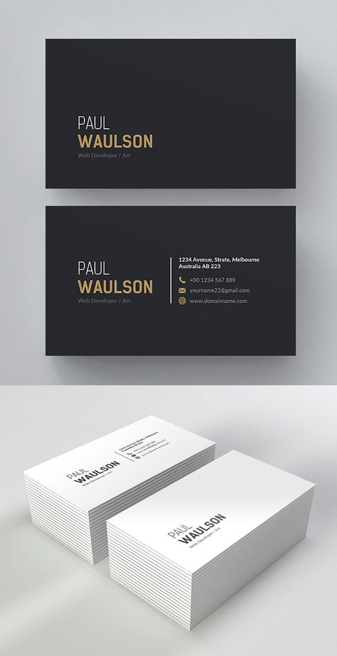 Visit Card Minimalist, Personal Cards Design, Desain Merek, Corel Draw Design, Business Card Design Minimal, Business Card Design Minimalist, Design Cars, Business Cards Layout, Graphic Design Business Card