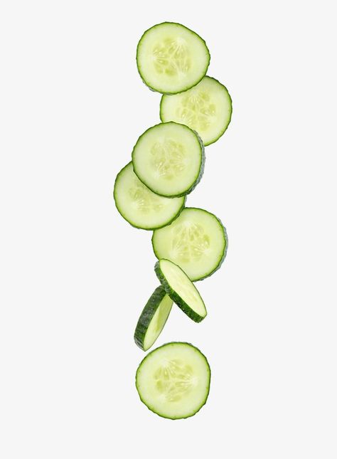 Vegetable Png Aesthetic, Cucumber Photography, Cucumber Wallpaper, Cucumber Aesthetic, Cucumber Design, Sliced Vegetables, Cucumber Vegetable, Ingredients Photography, Sliced Cucumber