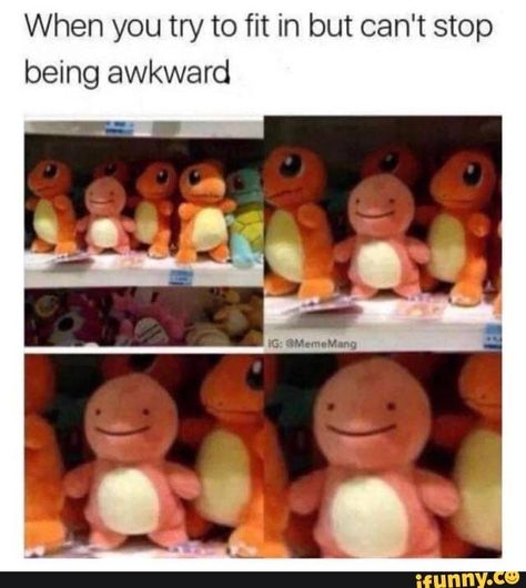 When you try to fit in but can't stop being awkward – popular memes on the site iFunny.co #embarassing #internet #pokemon #awkward #when #try #fit #cant #stop #being #pic Pokemon Memes, Pokemon Funny, Funny Lol, Gaming Memes, Cute Pokemon, What’s Going On, 귀여운 동물, Funny Posts, Fit In