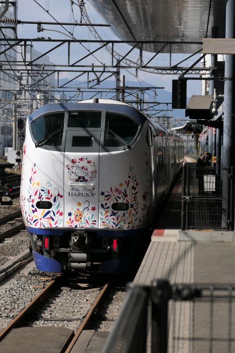 Kansai International Airport, Japan Train, Express Train, Japan Photo, International Airport, Hello Kitty, Kitty, Train, Japan