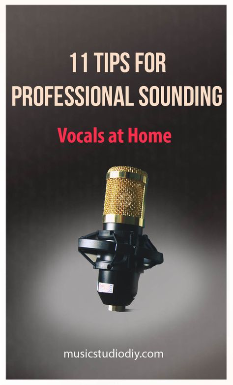 Vocal Mixing Tips, Voice Over Studio Home Diy, Voiceover Studio Home, Small Recording Studio Design, Recording Studio Diy, Music Production Tips, Home Recording Studio Equipment, Music Studio Design, Home Studio Design