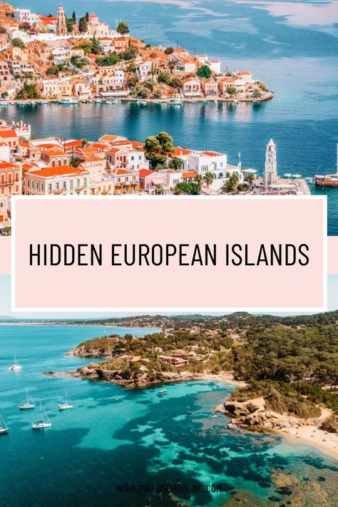 Plan your vacation around Europe's hidden island destinations. European Islands, Beach Destinations, Island Destinations, Thermal Spring, Island Holiday, Hidden Beach, Spain And Portugal, Island Vacation, Destin Beach