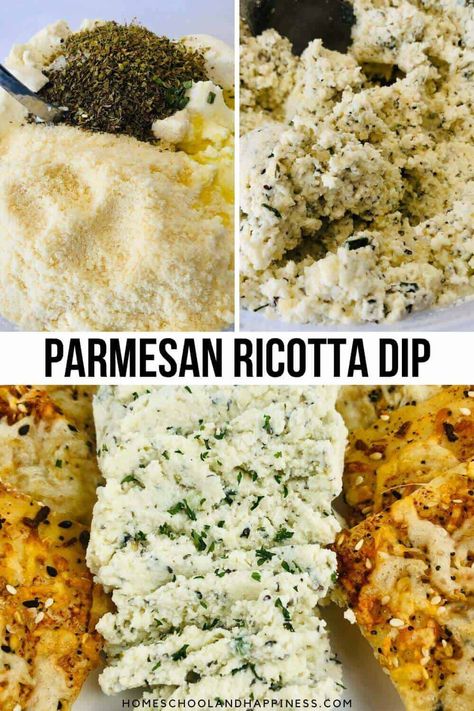 Summer Bbq Appetizers, Ricotta Dip Recipes, Dip For Crackers, Ricotta Spread, Dip For Parties, Ricotta Dip, Cheese Recipes Appetizers, Cracker Dip, Bbq Appetizers