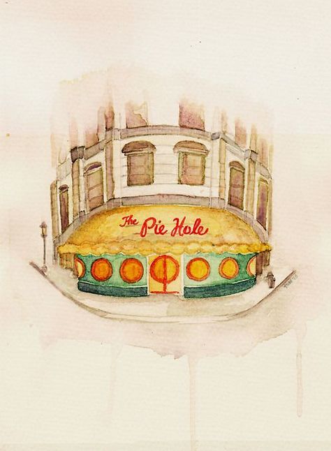 4 Watercolor Pie, Daisies Drawing, Daisies Illustration, Daisies Tattoo, Pie Board, What If We Kissed, We Kissed, The Ned, Pushing Daisies