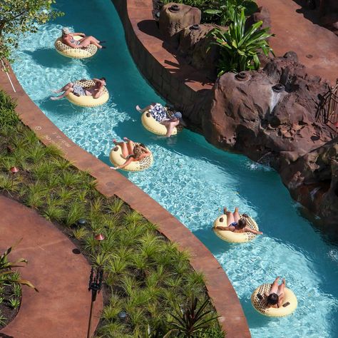 25 Best Hotels with Lazy Rivers (Recommended by Travel Pros) Disney Hawaii Aulani, Disney Hawaii, Atlantis Bahamas, Aulani Resort, Hawaii Resorts, Lazy River, Aulani Disney Resort, Disney Aulani, Hawaiian Vacation